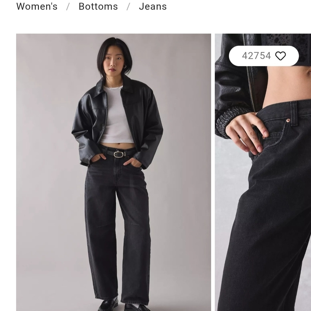 BDG Black Flare & Wide Leg Women's Jeans